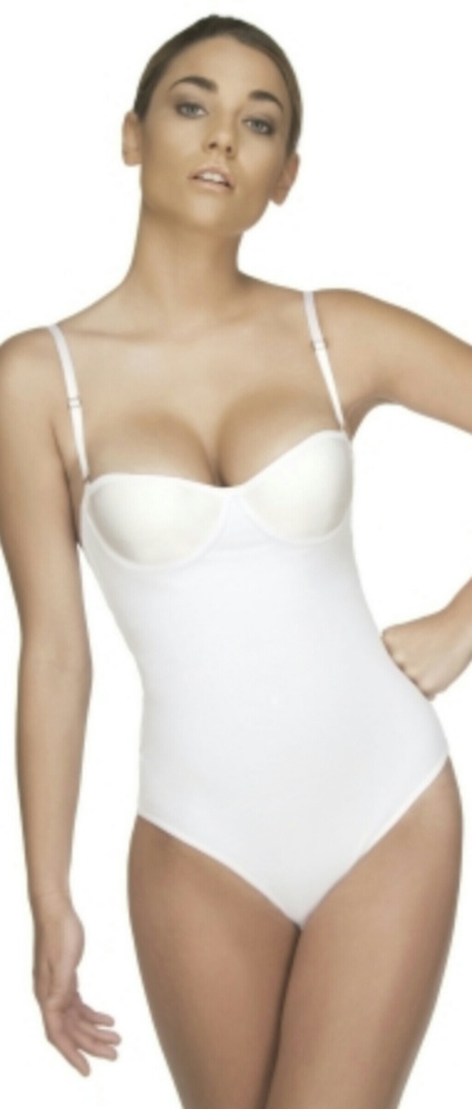 Vedette medium control shapewear with bra attach.